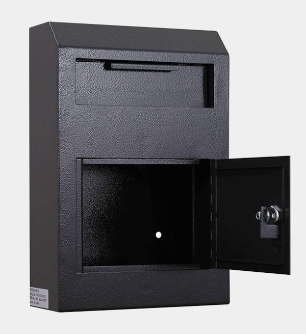 Protex Wall Mount Drop Box (Black)